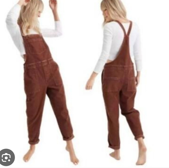 Aerie Werk And Play Corduroy Overalls - Picture 2 of 7